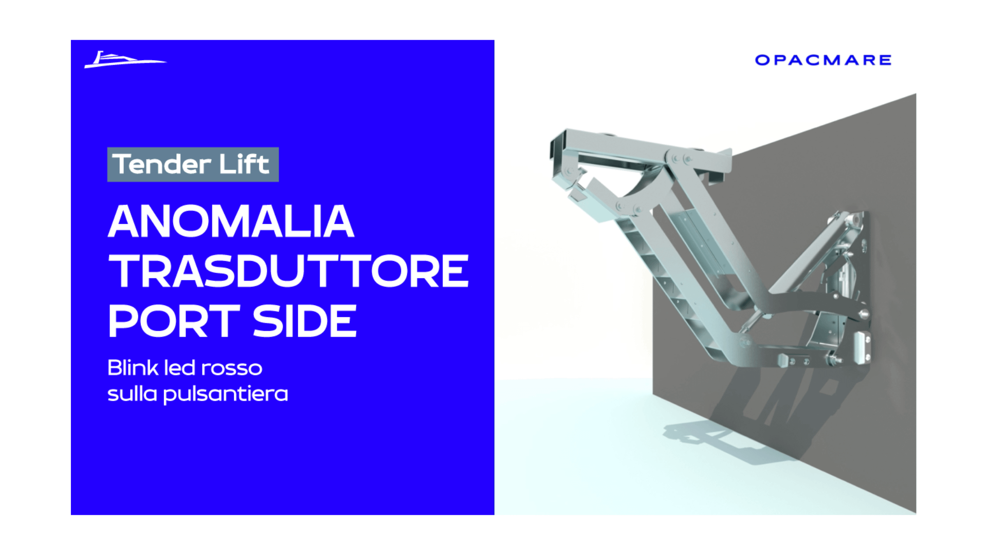 Alt ANOMALIA TRASDUTTORE PORT SIDE